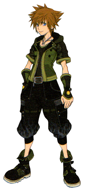 File:Sora BF (Art) KHIII.png - Kingdom Hearts Wiki, the Kingdom Hearts ...