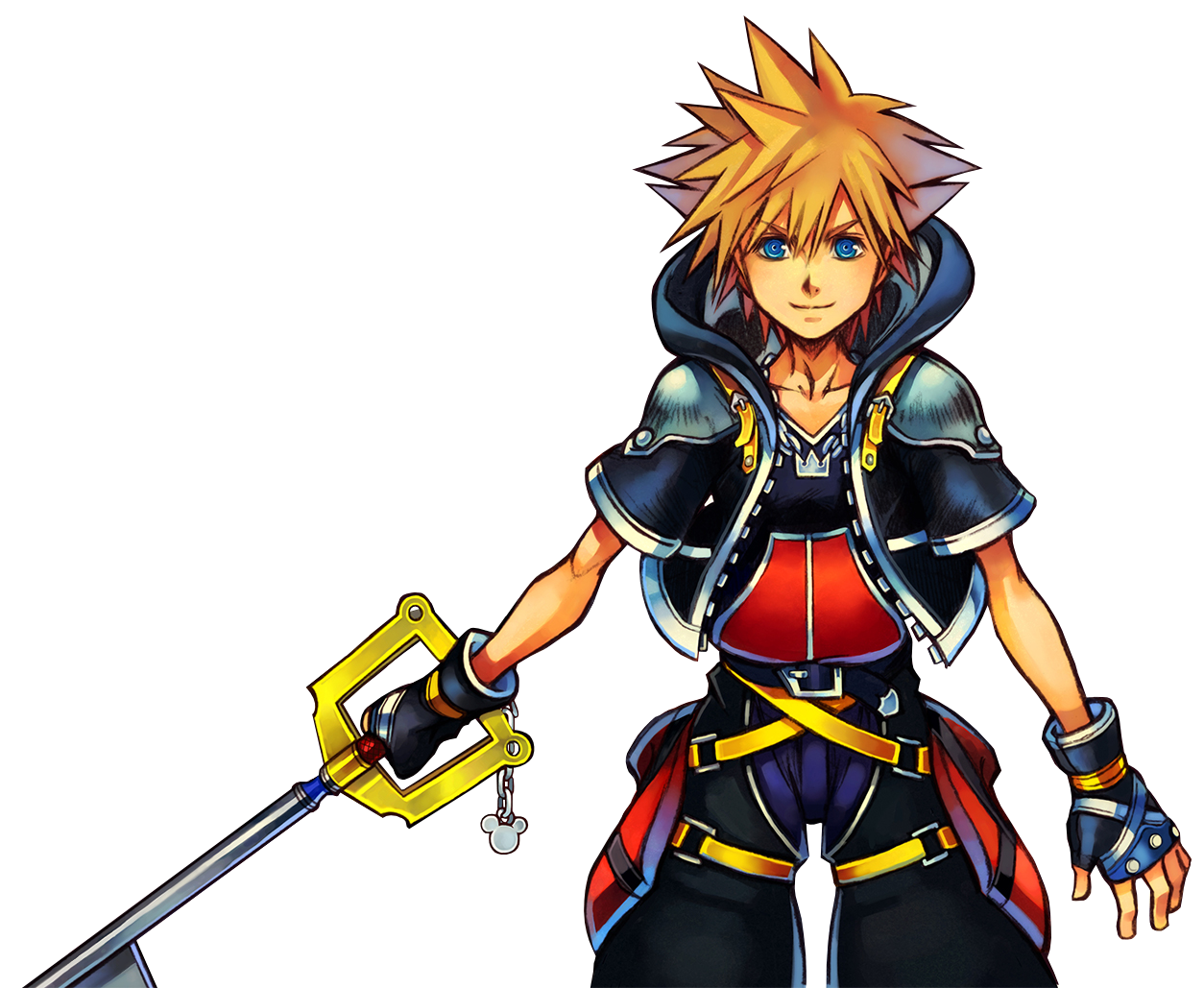 File:Sora (Art) KHIIHD.png - Kingdom Hearts Wiki, the Kingdom Hearts ...