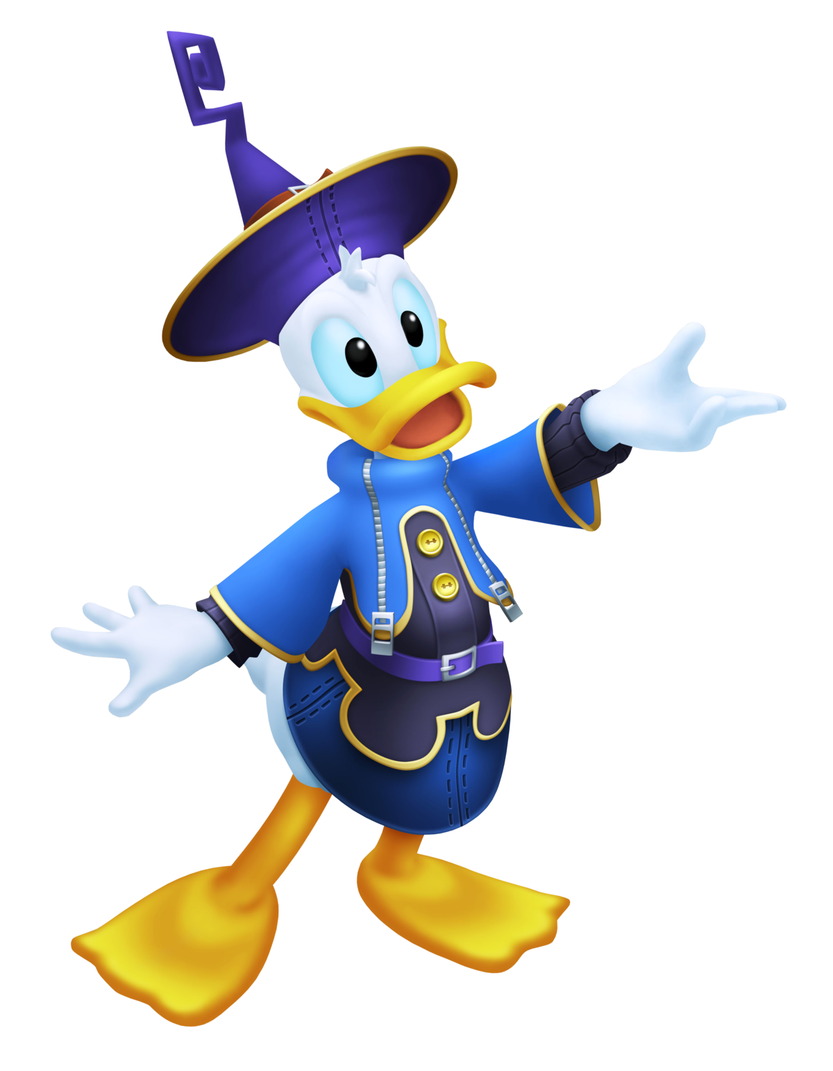 kingdom hearts donald figure